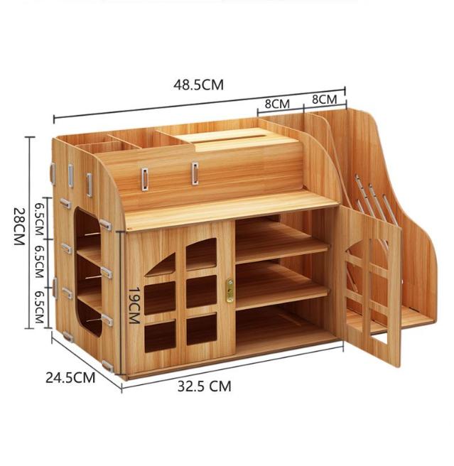 Euro quality  Giá sách đa năng Biệt Thự Lớn (Gỗ anh đào)