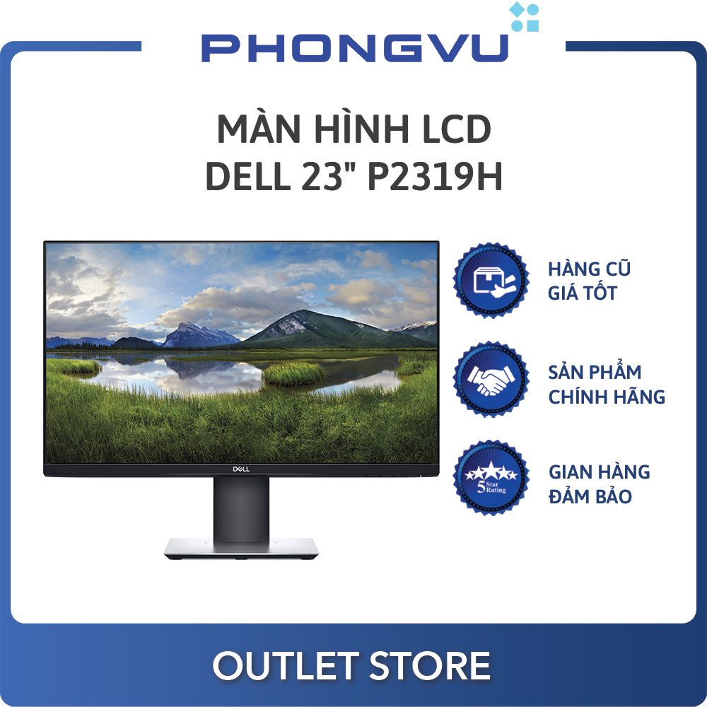 BÁO GIÁ Màn Hình Lcd Dell 24'' Se2419hr | Shopee Lazada Sendo Tiki mới nhất 50 Màn hình LCD Dell 23" P2319H - Màn hình cũ