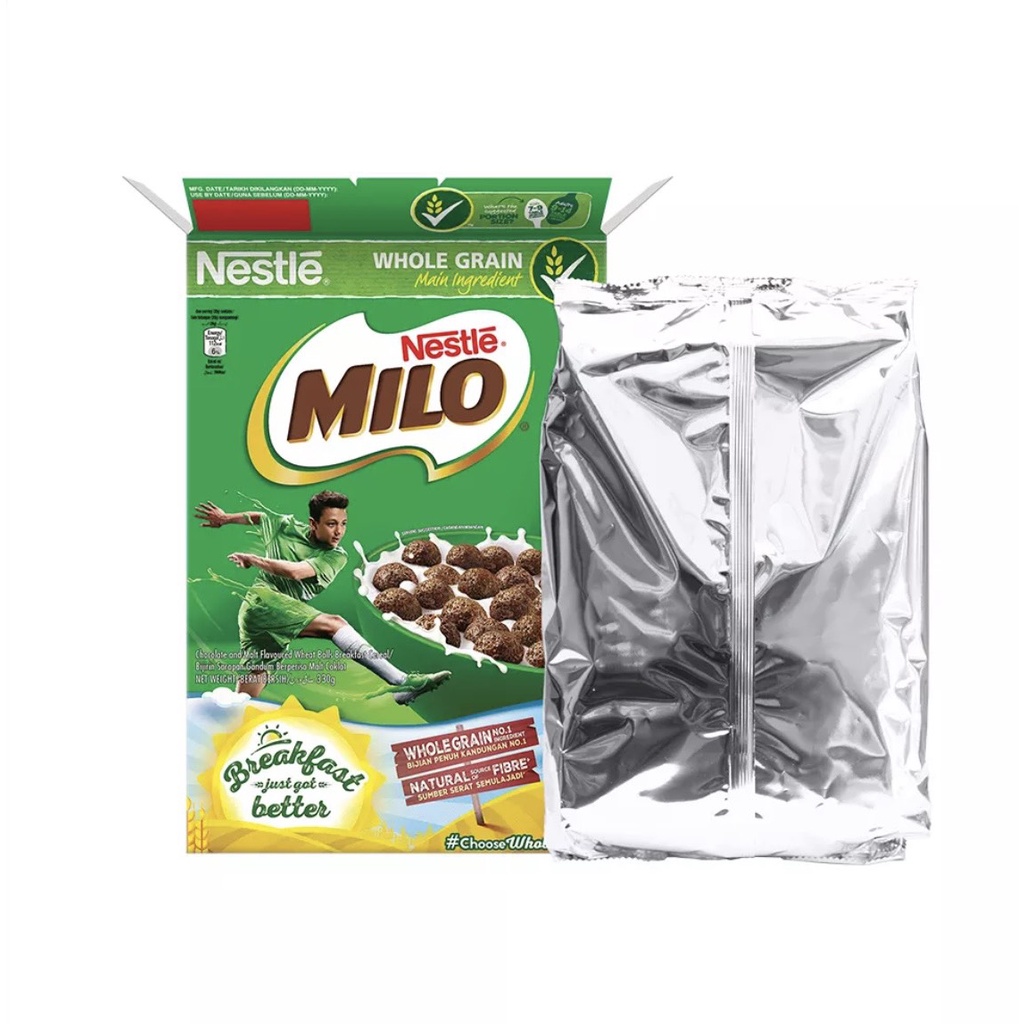 Combo 2 hộp Ngũ cốc ăn sáng Nestlé Milo ( hộp 300g )