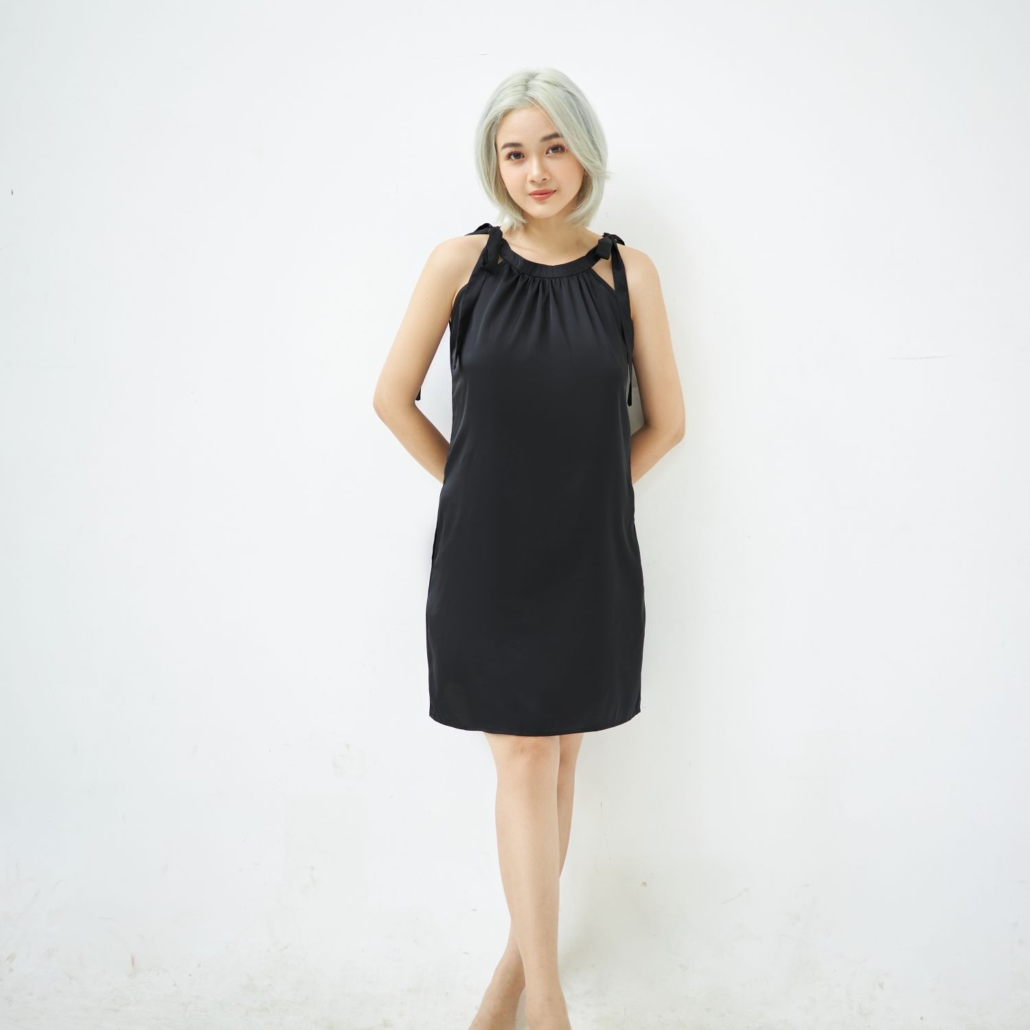 VIBES Váy ngủ lụa cao cấp Ink Tara Dress