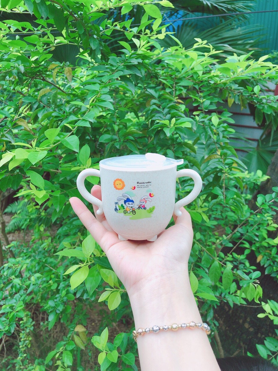 Cốc uống nước lúa mạch cho bé
