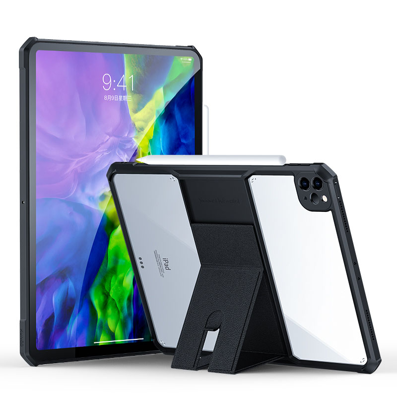 Ốp lưng XUNDD iPad Pro 12.9 inch ( M1 2021 / 2020 ) Viền TPU, Chống sốc, Mặt lưng chân đế