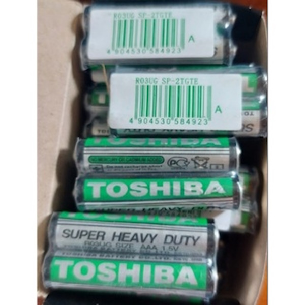 CẶP PIN TIỂU TOSHIBA  AAA 1.5V