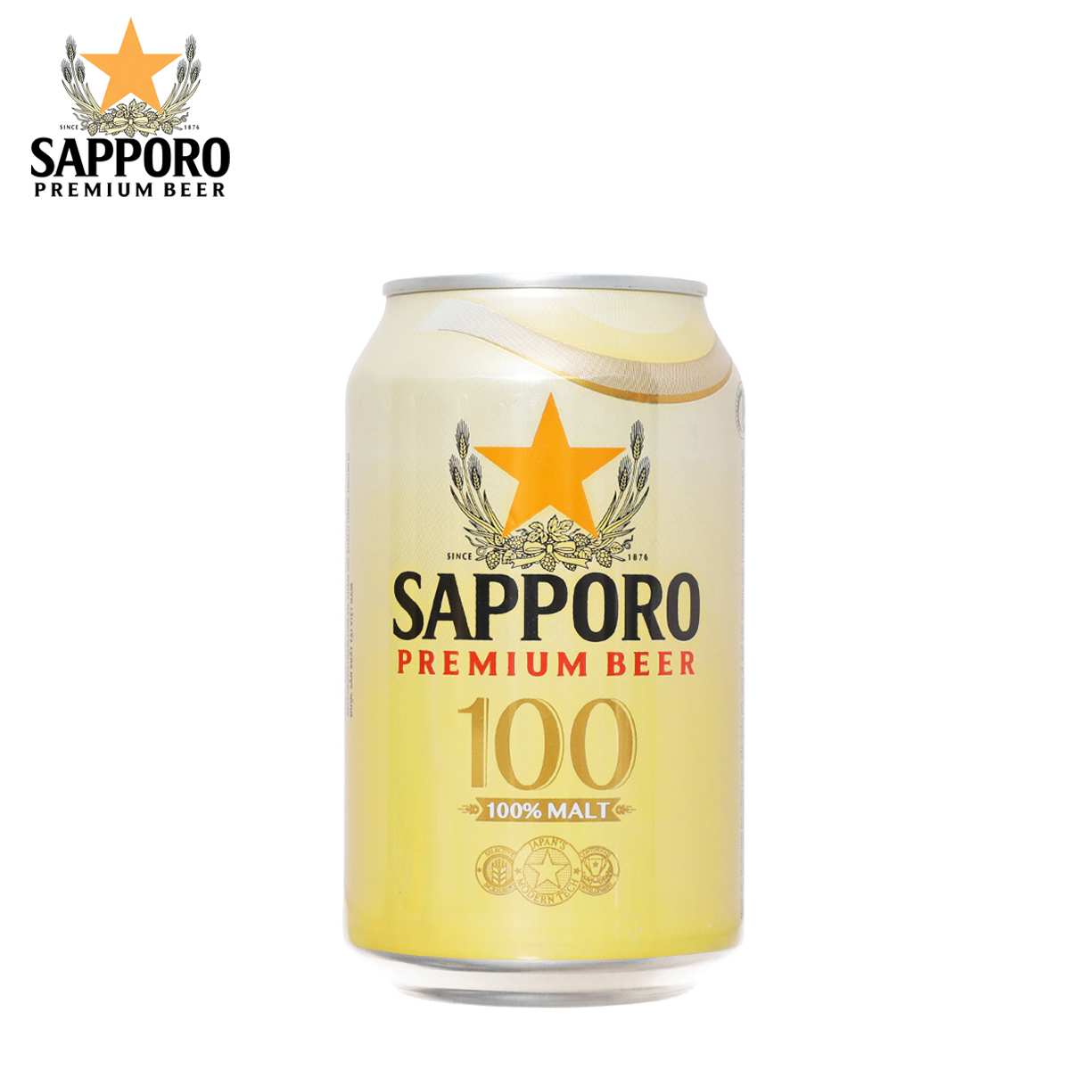 Combo 6 lon bia Sapporo Premium Beer 100 [330ml]