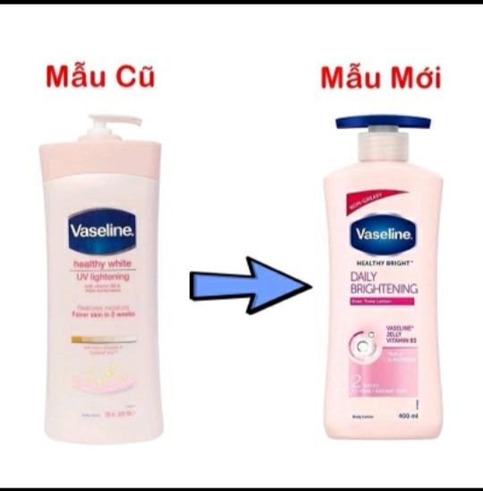 Sữa Dưỡng Thể Vaseline Healthy Bright Daily Brightening 725ml