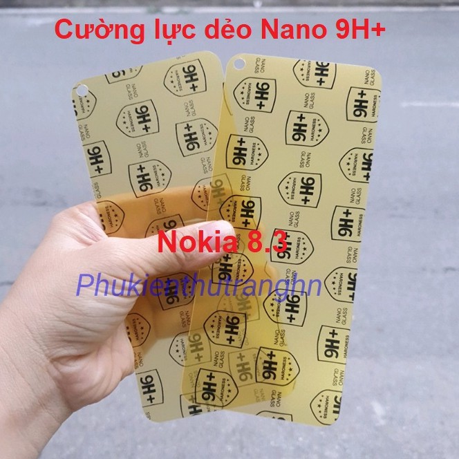 Nokia 8.3 - Cường lực dẻo Nano 9H+ chống va đập chống sứt chống mẻ cạnh Nokia 8.3 full màn 98%