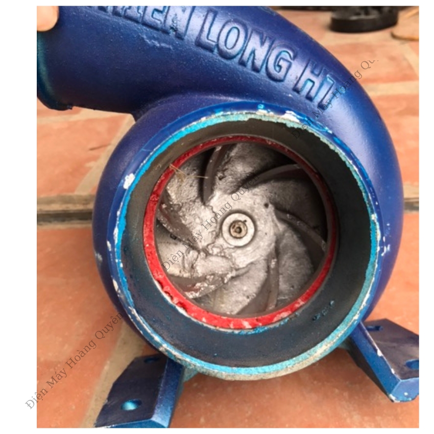 Đầu bơm nước sên bơm ống 90mm lắp sẵn
