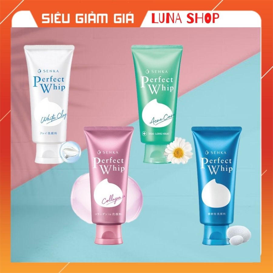 [MẪU MỚI] Sữa rửa mặt Shiseido Senka Perfect Whip