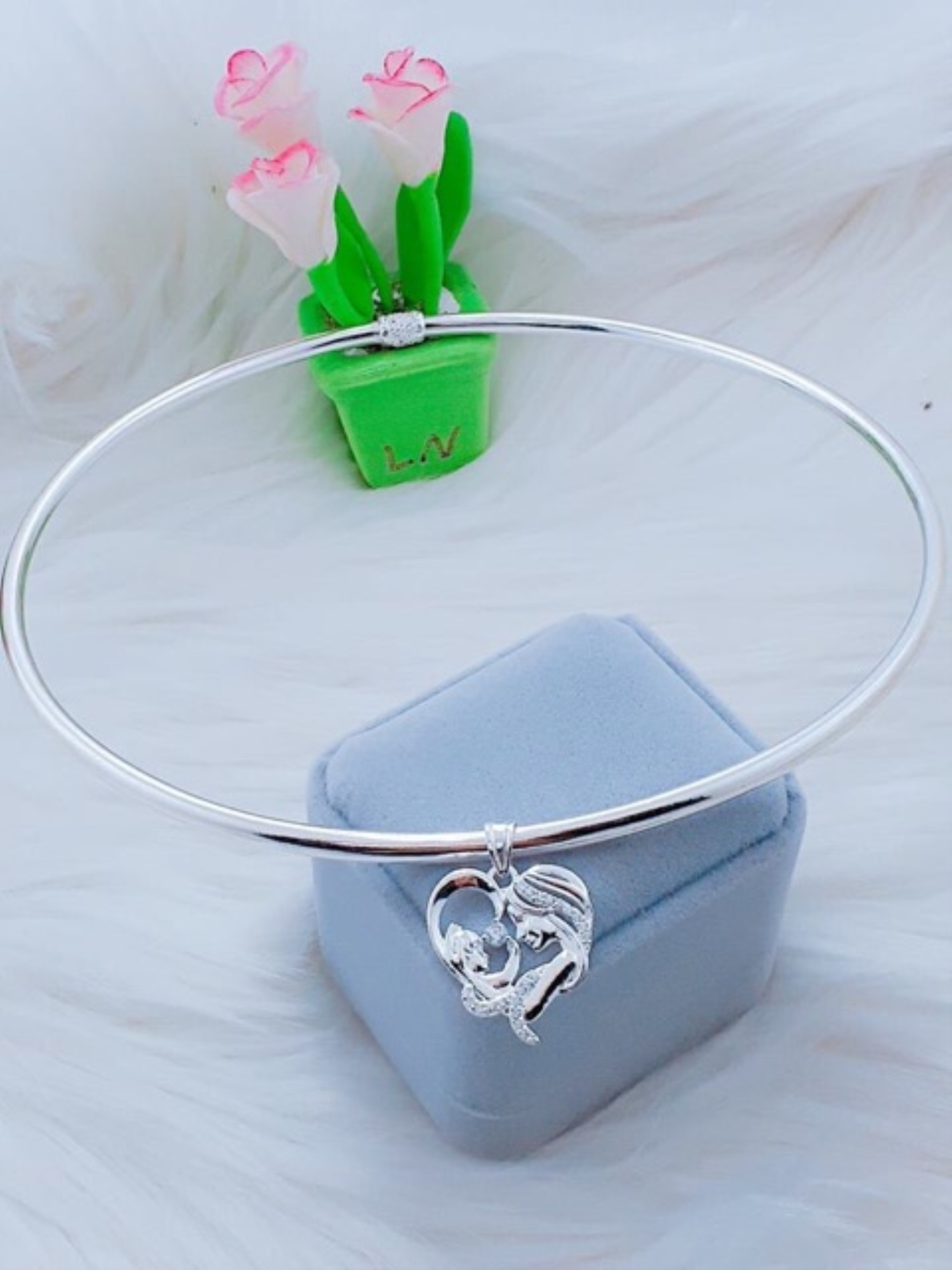 ◑❁ 💥💥KIỀNG CỔ BẠC TA NGUYÊN CHẤT CHO BÉ ĐỦ MẪU