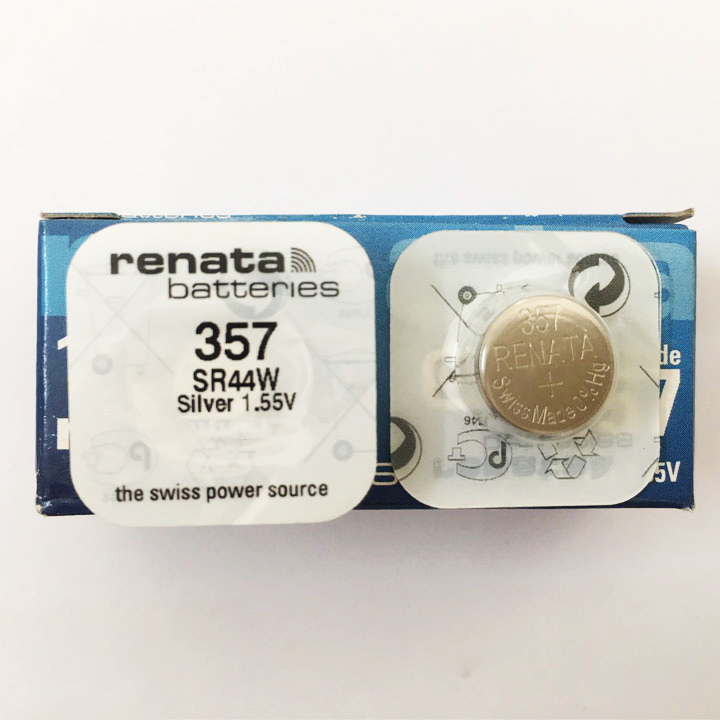 Combo 2 vỉ pin SR44W / 357 Renata 1.55V chính hãng