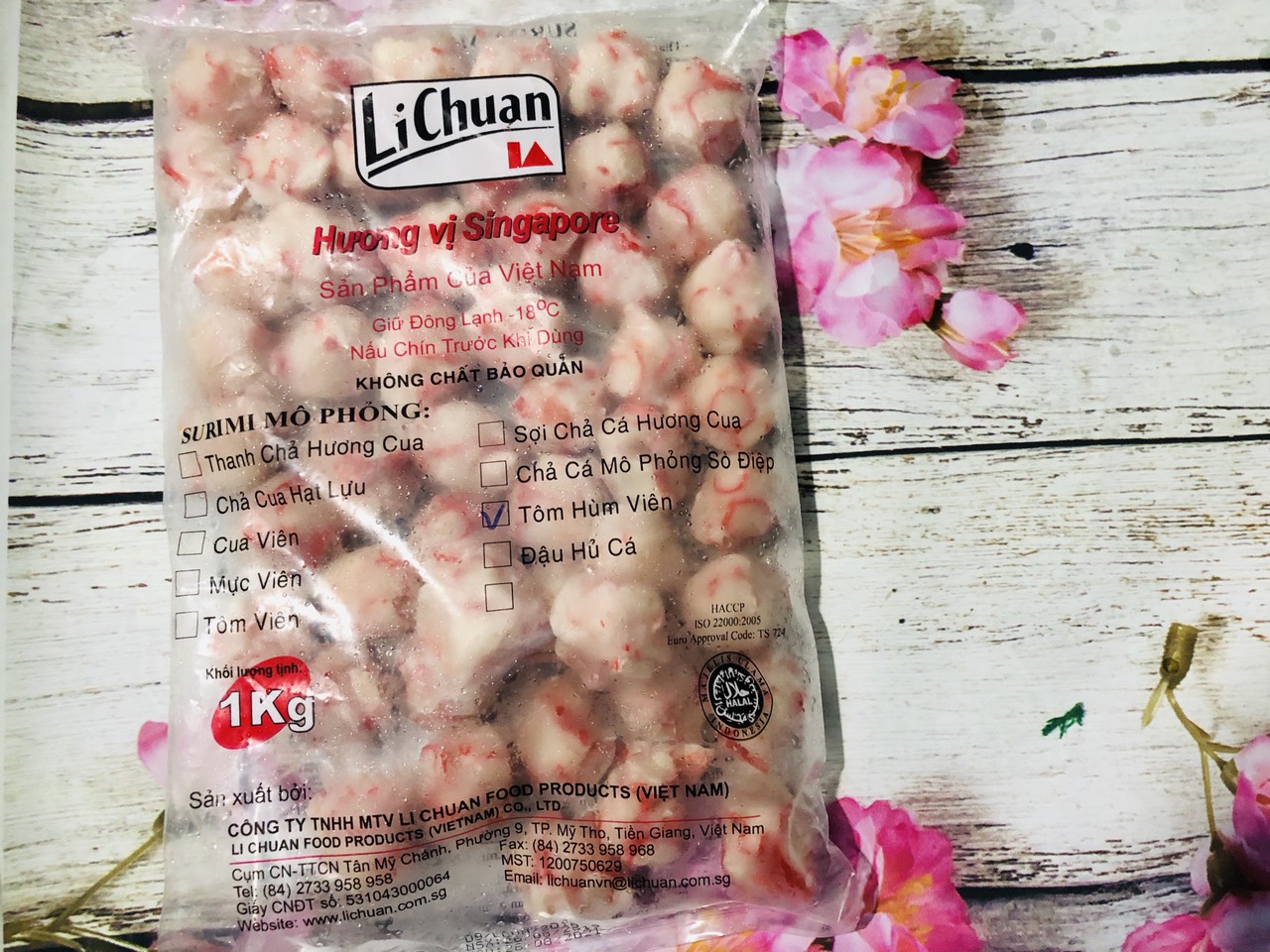 1kg Tôm hùm viên LICHUAN