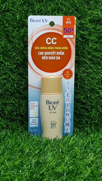 [HCM]Sữa chống nắng trang điểm Biore UV CC Milk 30ml