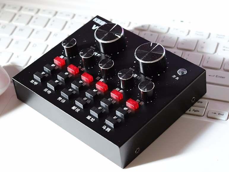 Sound card V8 Chỉnh Âm Tạo Phòng Thu Mini Tại Nhà