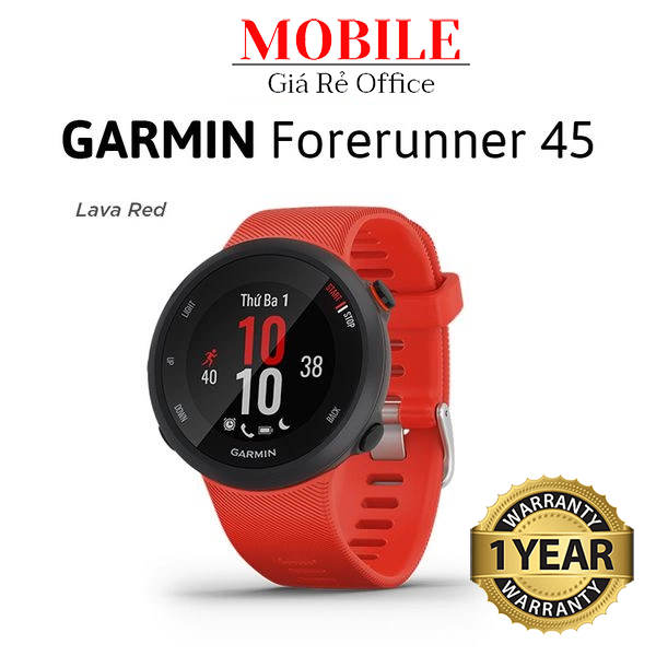 Smartwatch Garmin Forerunner 45 - Hàng chính hãng, bảo hành 12 tháng