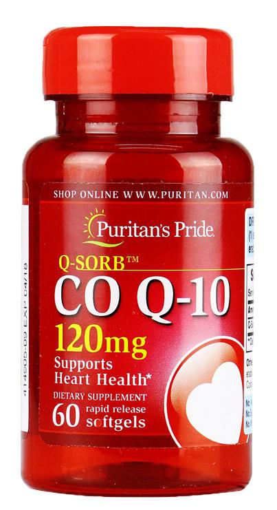 CoQ10 120mg, lọ 60v , Puritan’s Pride