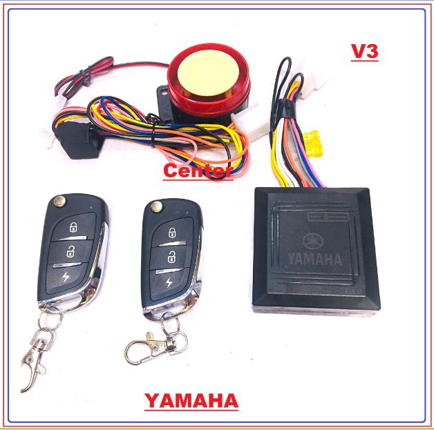 Bộ khóa chống trộm 2 remote KingLock YAMAHA - Chìa bật gập