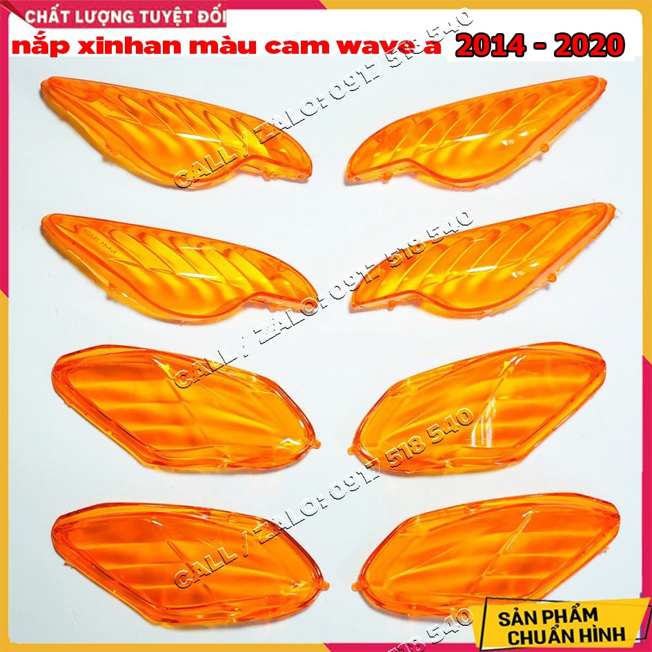 Nắp xi nhan cam trước sau wave a 2014 - 2021