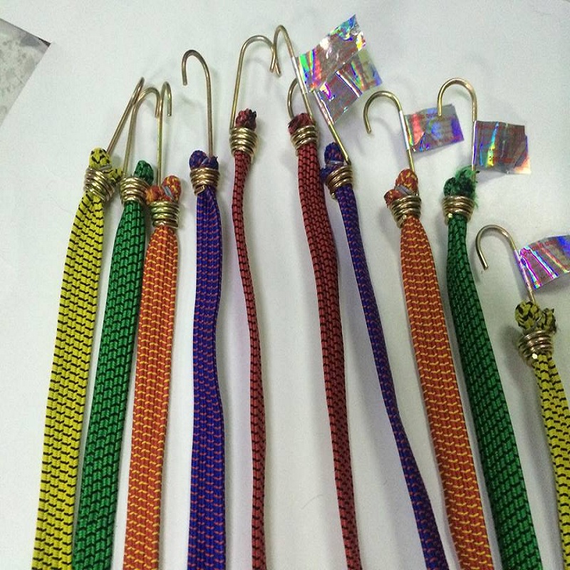 Dây ràng độ mới bản dẹp, móc xi vàng 2 đầu (~2m)