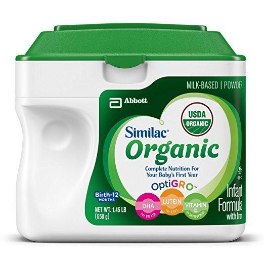 SỮA SIMILAC ORGANIC CHO TRẺ 0-12 THÁNG (NỘI ĐỊA)