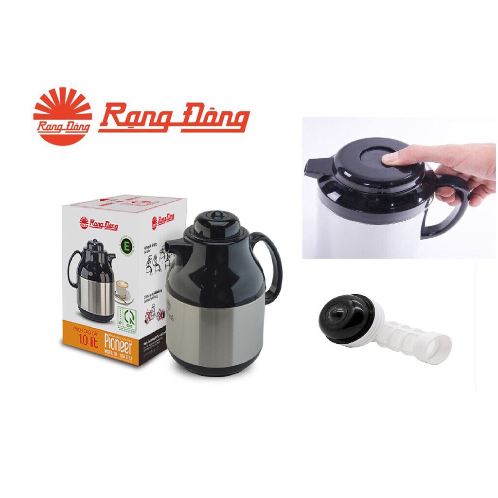 Bình thủy trà Rạng đông,Bình lọc trà 1 Lít Rạng Đông (RD 1055 ST1.e)