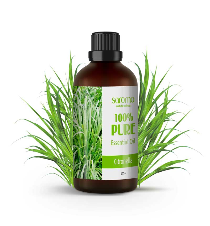 Saroma - Tinh dầu thiên nhiên - Sả Java - 100ml