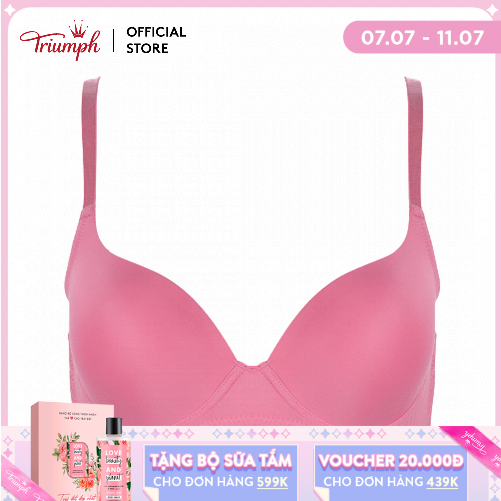 [Voucher 20K + Quà Sữa tắm cho đơn 699K từ 7.7-11.7] Áo ngực có gọng Triumph Simply Everyday Basic WP 6W