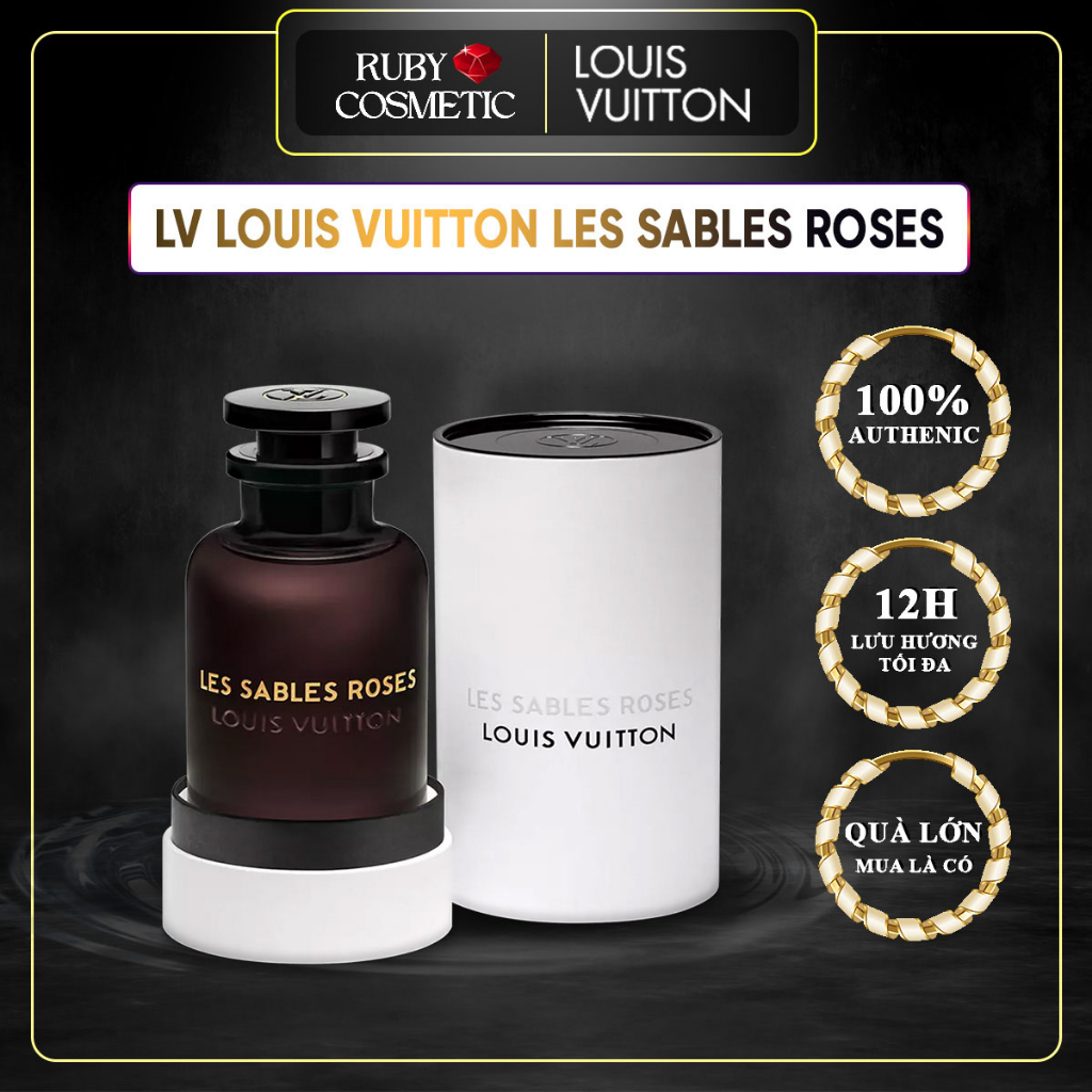 Nước hoa Unisex nam nữ Lv Les Sables Roses hương hoa hồng sa mạc