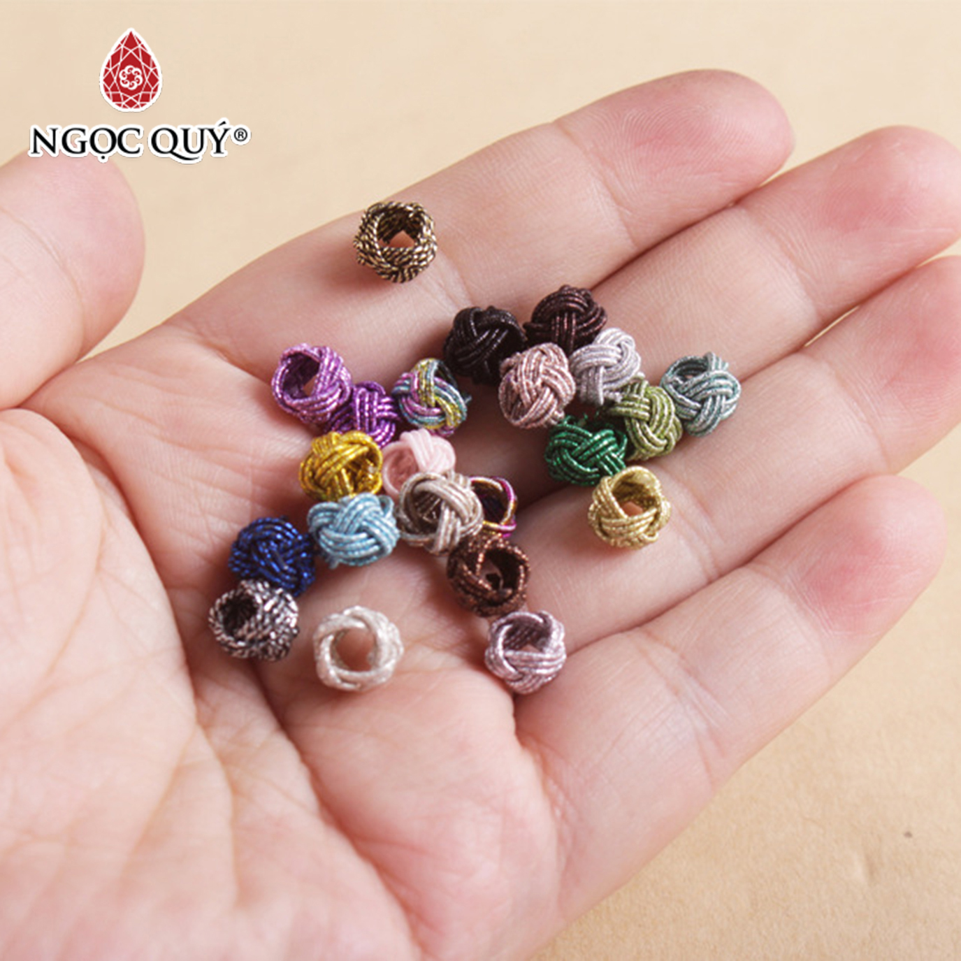 Combo 5 nút thắt 8mm - Ngọc Quý Gemstones