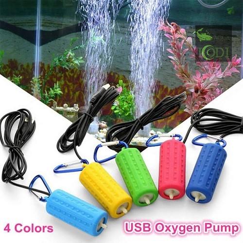 Máy sủi oxy usb icdi - màu xanh dương