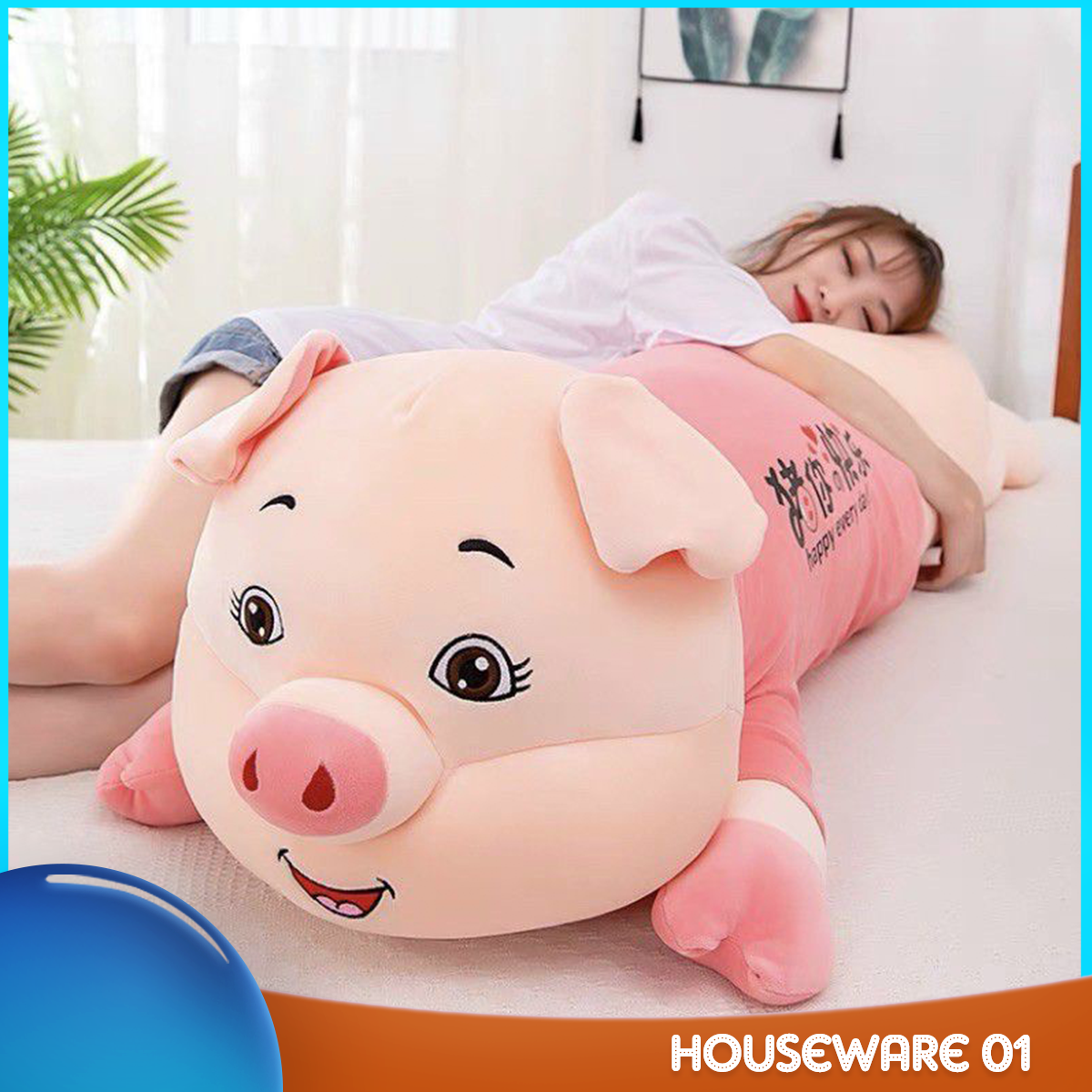 Lợn hồng mặc áo (1m4 )