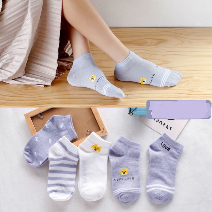 Set 10 Đôi Tất Vớ Nữ Ngắn Cổ MS.Love