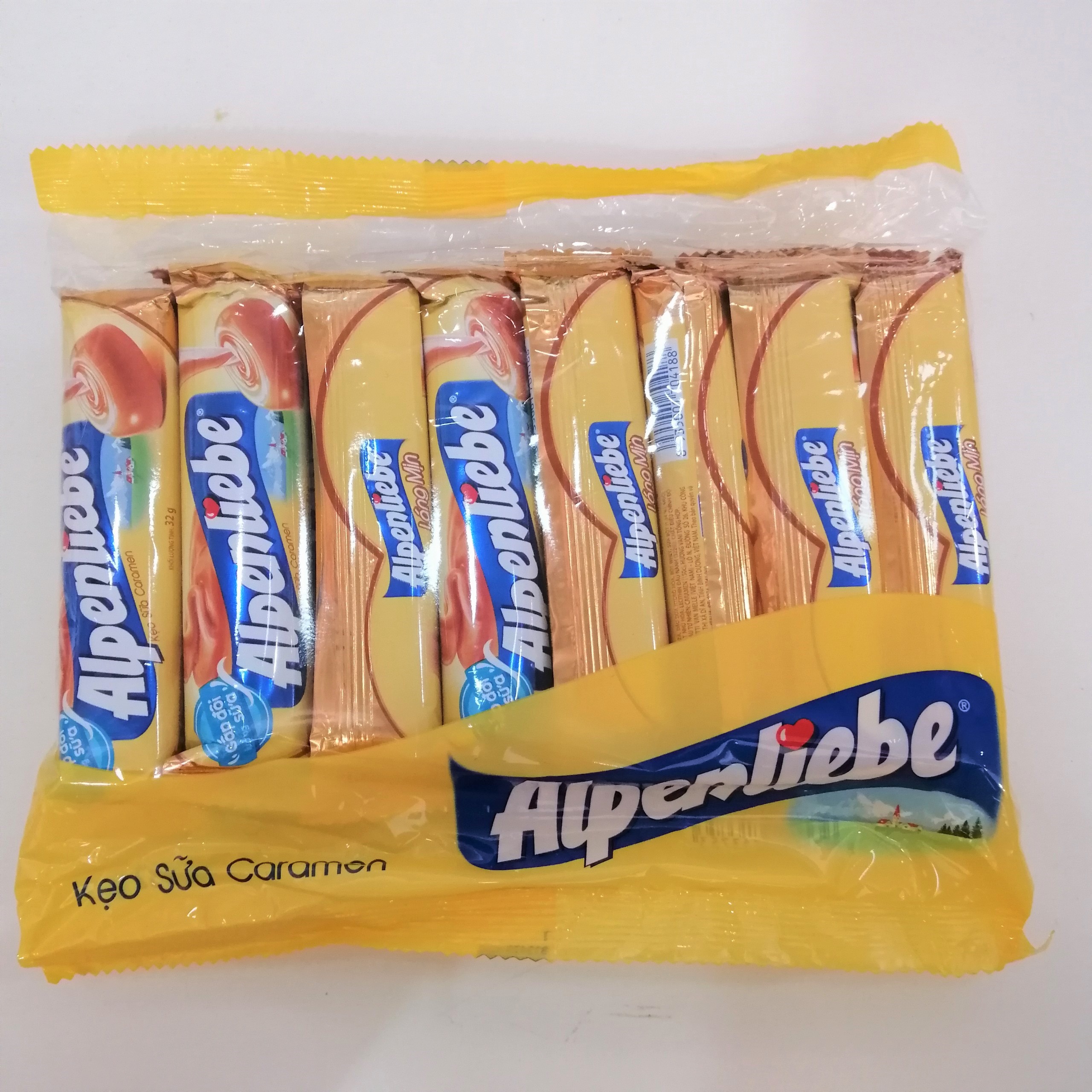 Kẹo Alpenliebe Nhiều Vị (Gói 16 thanh)
