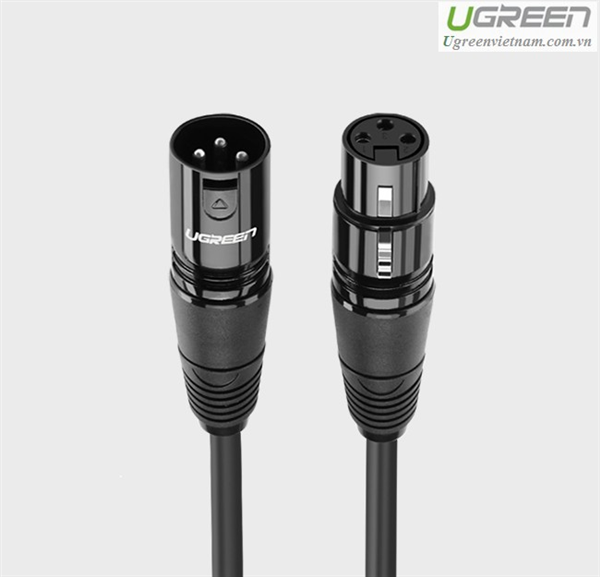 Cáp nối dài Microphone XLR 2m  Ugreen 20710 cao cấp