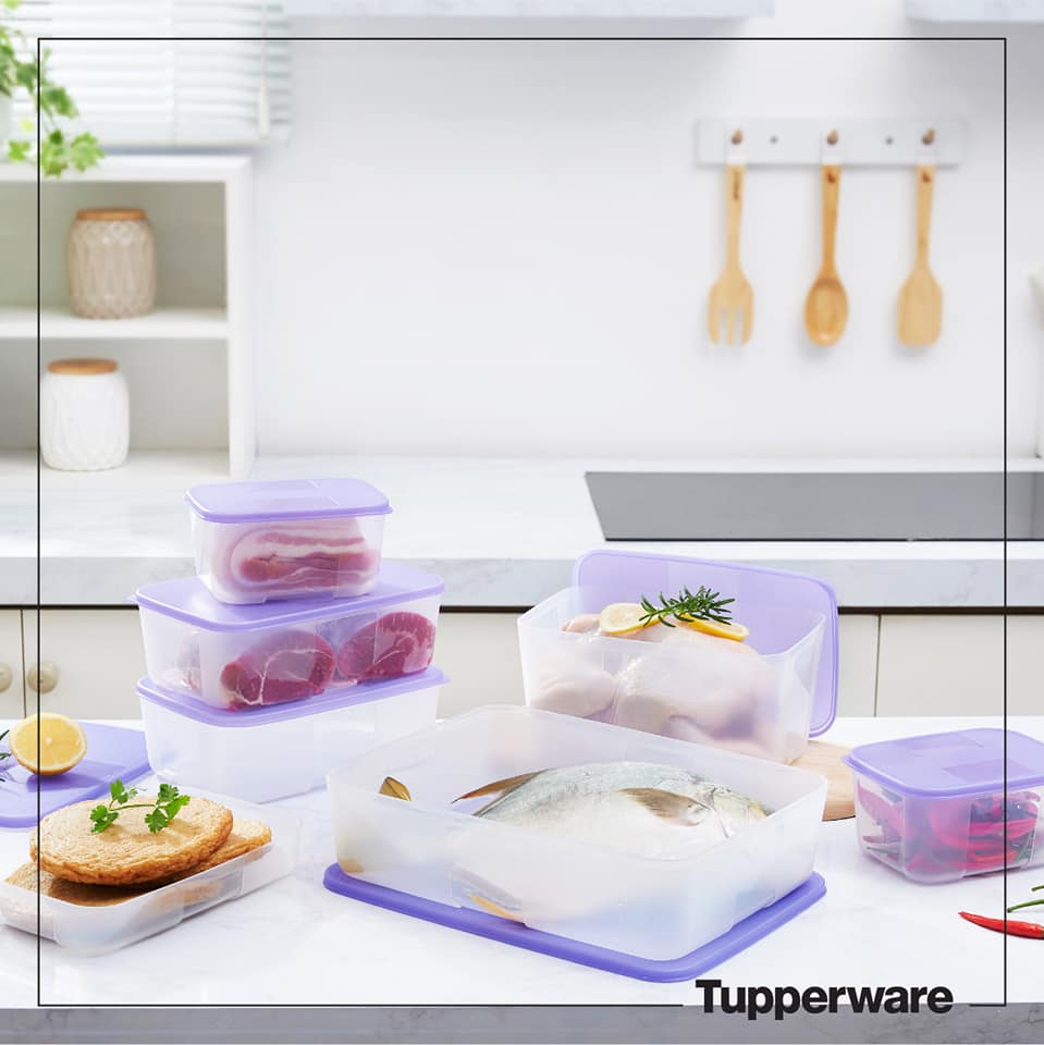 [HCM]Bộ hộp trữ đông 7 màu mới