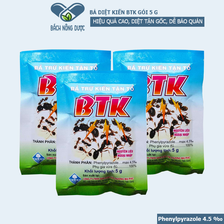 1 Gói Bả Diệt Kiến BTK gói 5g