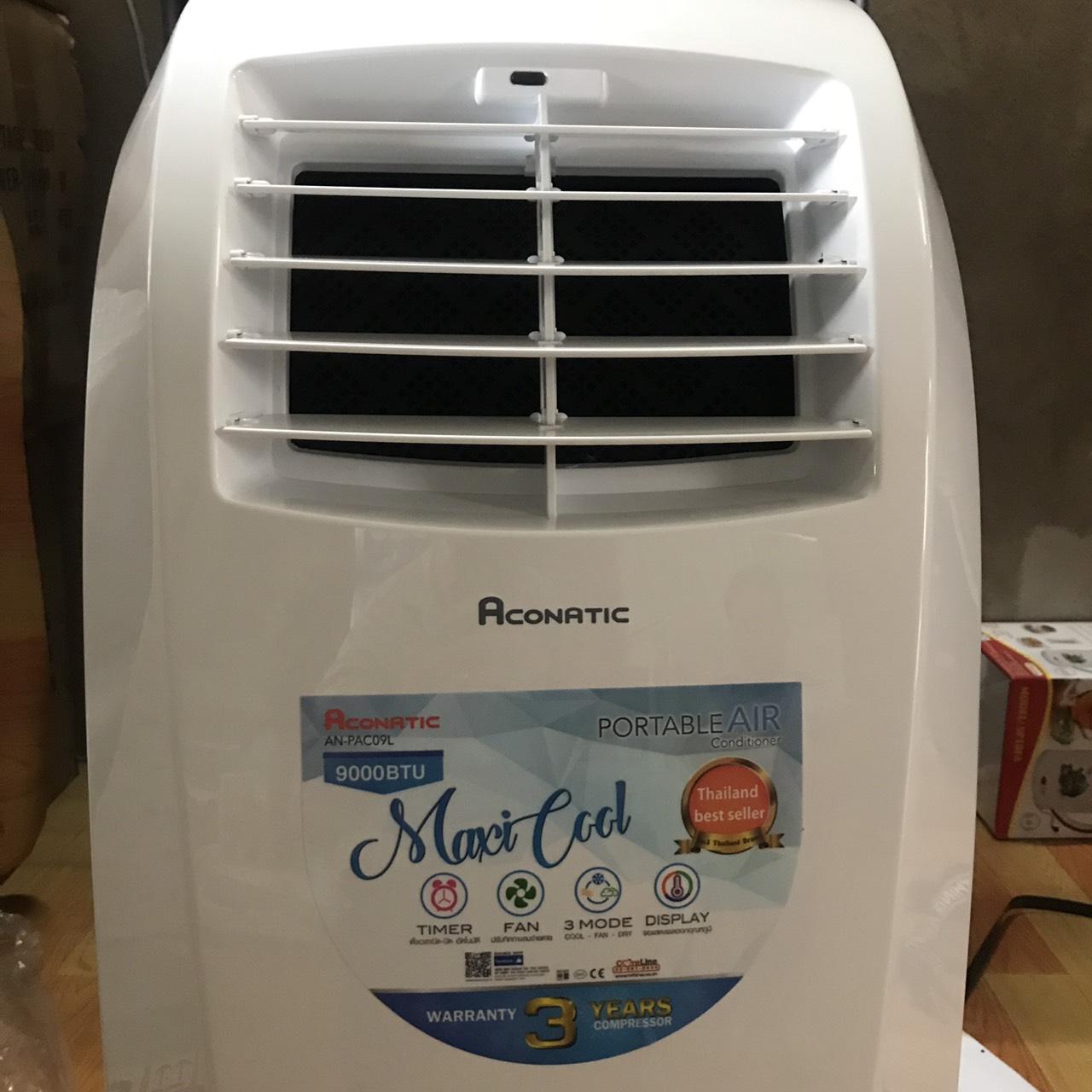 Máy Lạnh Di Động NHẬP KHẨU THÁI LAN Aconatic 9000BTU (1HP)