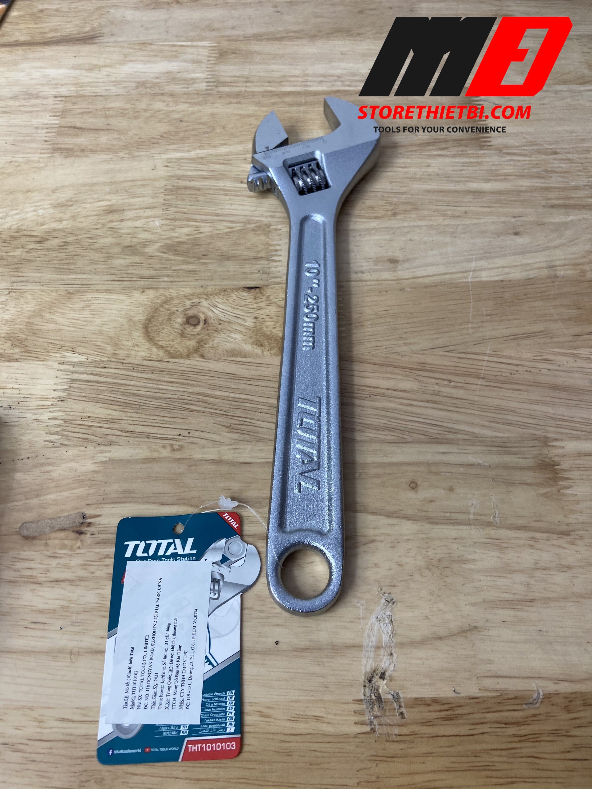 [HCM]Mỏ lếch 250mm THT1010103 TOTAL