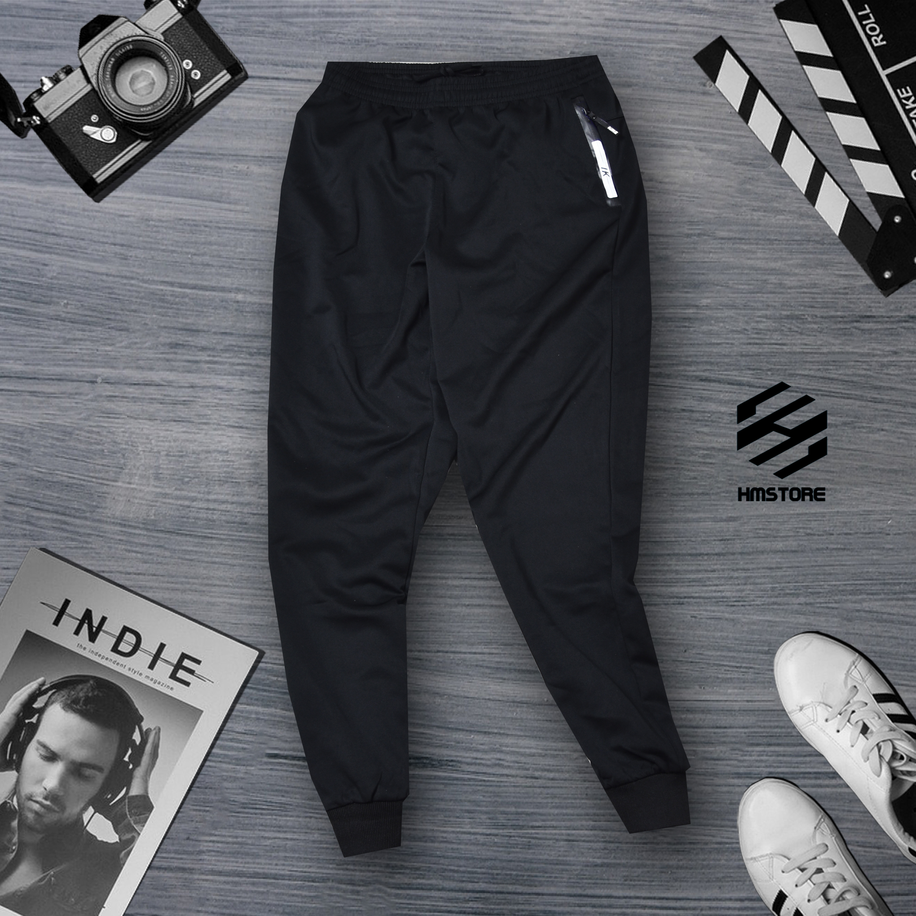 Quần Jogger thể thao nam mã[Q02] chất thun Poly 2 da cao cấp.