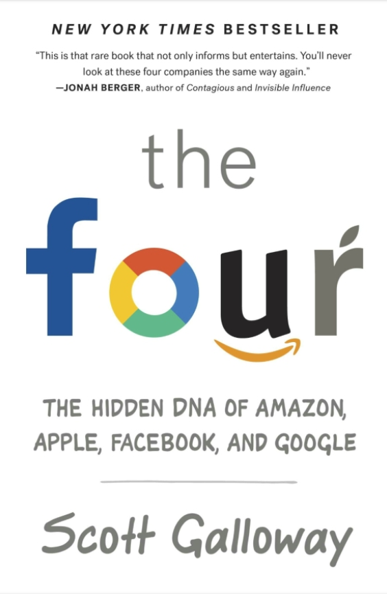 Sách Ngoại Văn - Fahasa - Four : The Hidden DNA of Amazon, Apple, Facebook, and Google