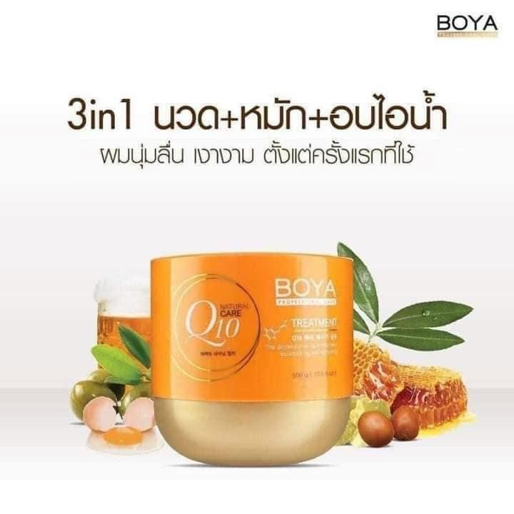 Kem Ủ Tóc Boya Hair Treatment Q10 Thái 500ml