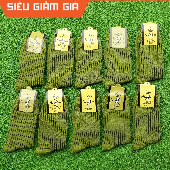 Vớ chân xanh bộ đội 5 đôi sq,ca,bđ ,tất vớ lính