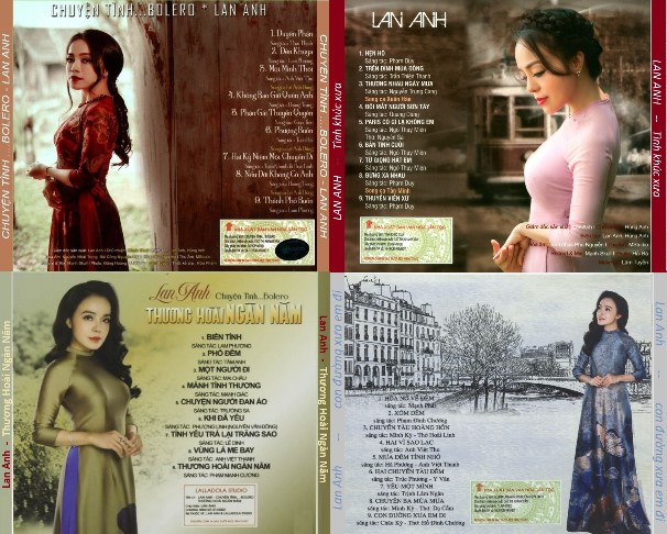 Bộ 4 Đĩa CD Lan Anh