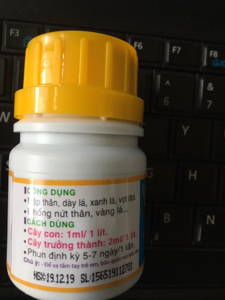 Chế phẩm mập thân dày lá vọt đọt VK HUMAT 50ml