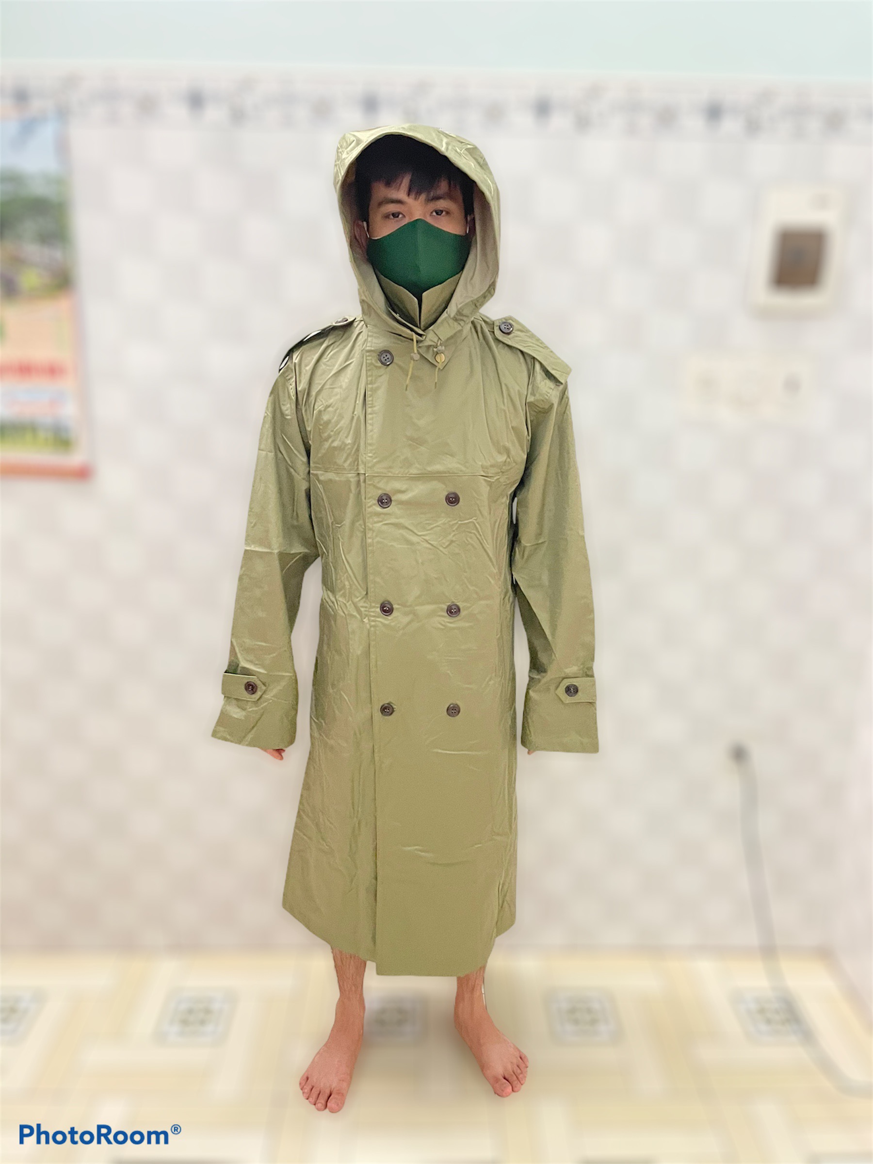 Áo Mưa Bộ Đội Măng Tô