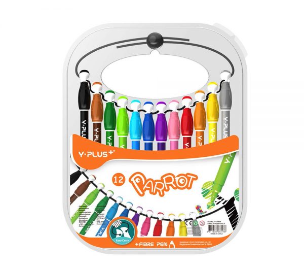 Bộ bút lông 12 màu PARROT YPLUS+/FP1706_PARROT