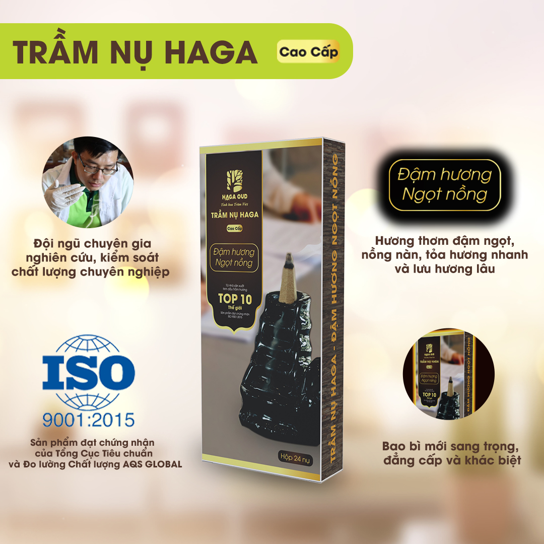 Trầm Nụ HAGA ( cao cấp )