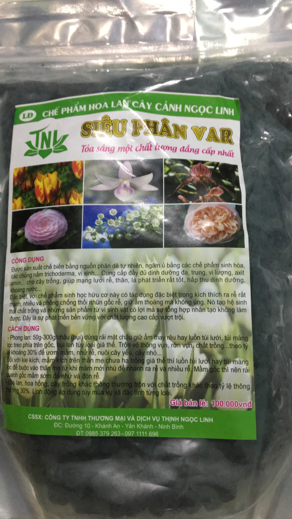 Siêu Phân Var - Chế Phẩm Ngọc Linh Cao Cấp 500g