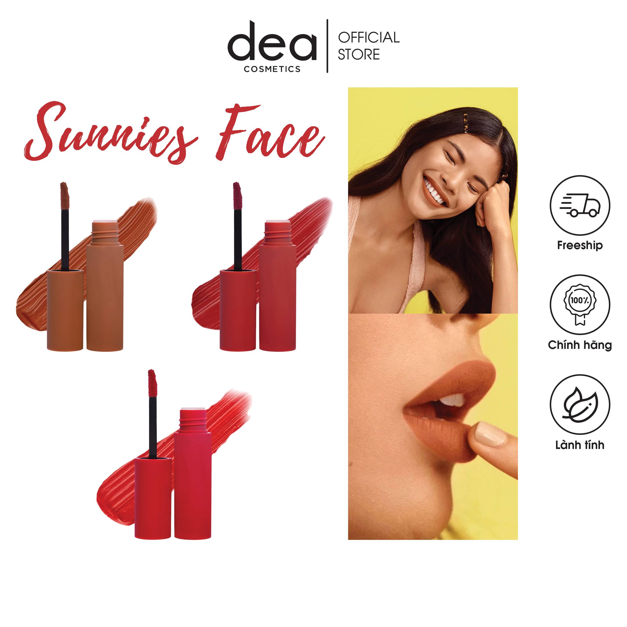 Son kem Sunnies Face Lip Dip hot 2022(có sẵn)