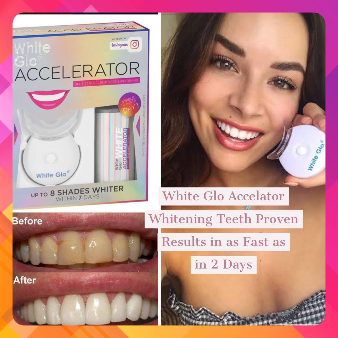 [HÀNG CHUẨN ÚC] BỘ LÀM TRẮNG RĂNG WHITE GLO ACCELERATOR