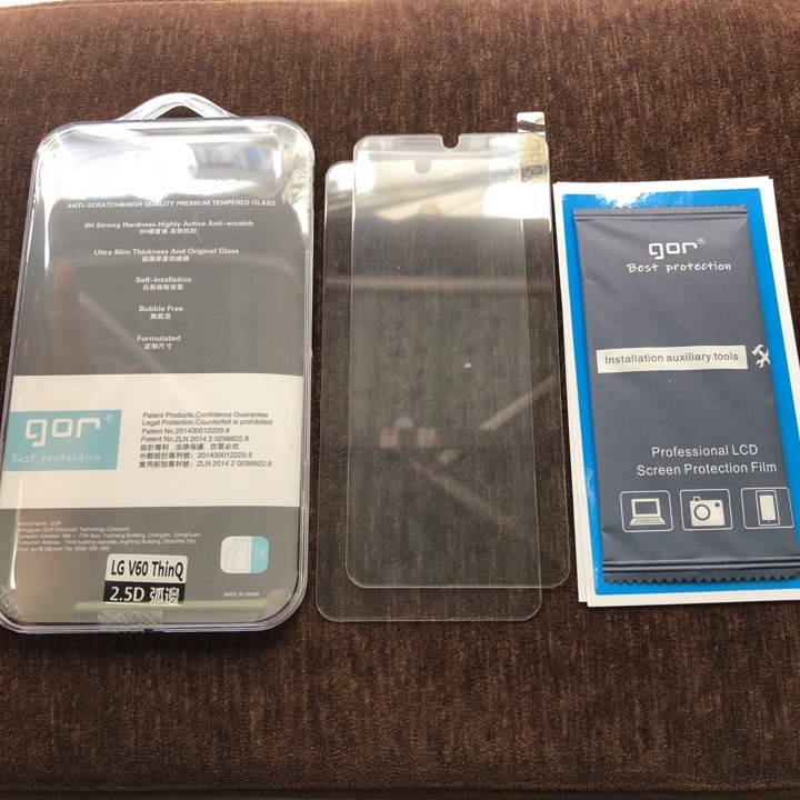 2 Cường lực LG V60 loại tốt Gor (Không full)